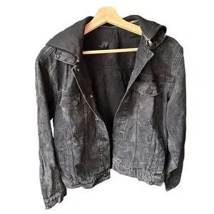 Forever 21 Jackets Coats Forever Men Unisex Black Denim